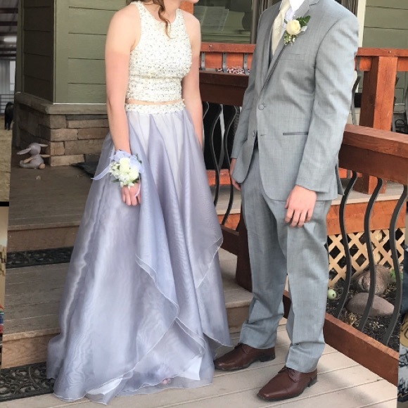 Lavender Prom Dress - Picture 3 of 3